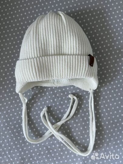 Шапка для малыша утепленная