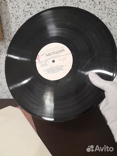 Грампластинка The Beatles битлз винил 1986