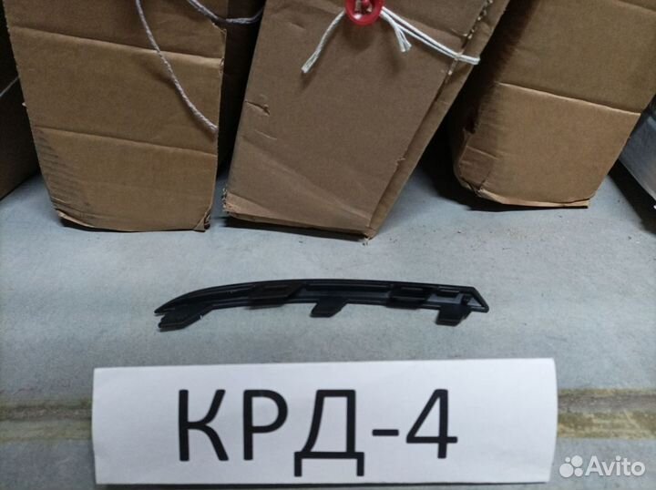 Накладка на задний бампер левая Volkswagen Polo 5