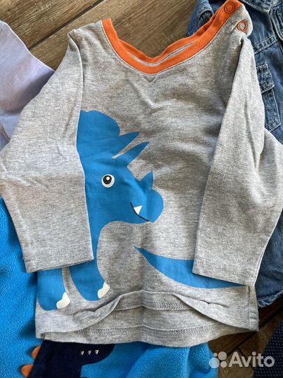 Большой пакет вещей для малыша 6-9 мес, 68-74