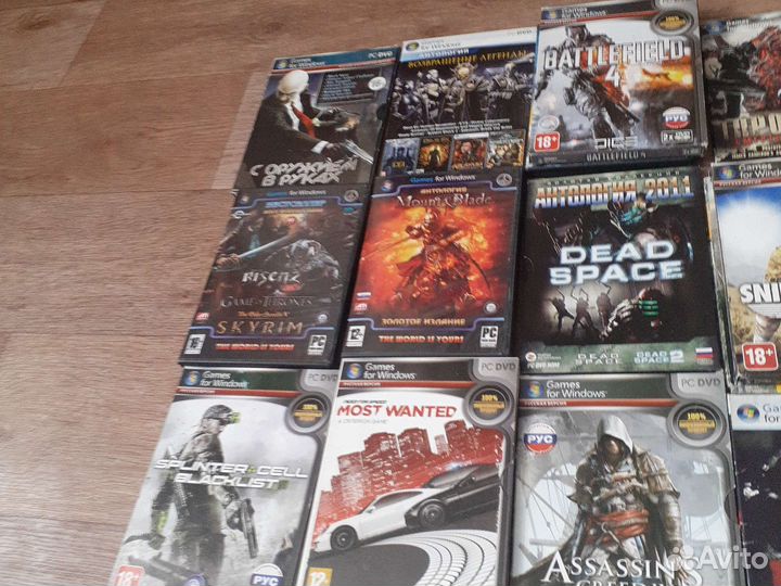 Диски с играми на пк