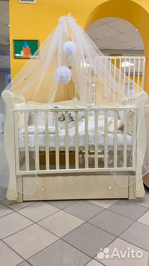 Детская кровать + матрас в подарок