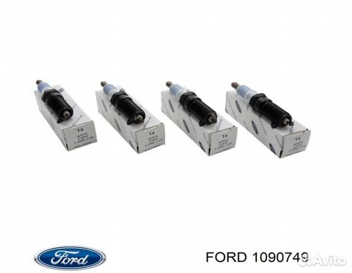 1090749 Ford Свеча зажигания 4 штуки