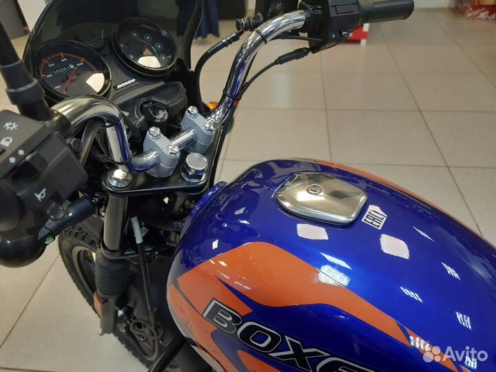 Мотоцикл Bajaj Boxer 150X Синий