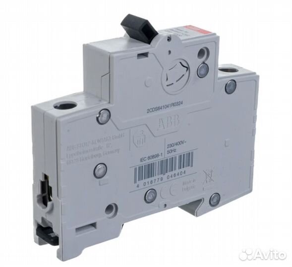 Выключатель автоматический модульный 1п C 32А 4.5кА Basic M BMS411C32 ABB 2CDS641041R0324