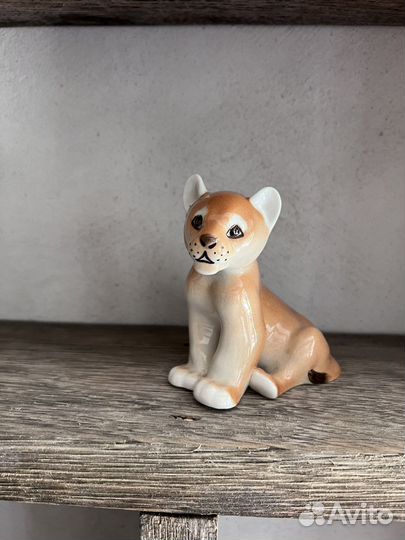 Фарфор львенок из СССР
