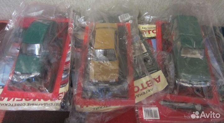 Легендарные советские автомобили 1:24 Hachette