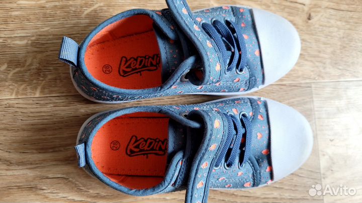 Кеды 28 для девочки