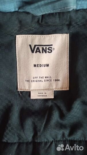 Утепленная куртка vans