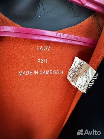 Гидрокостюм женский 5 мм