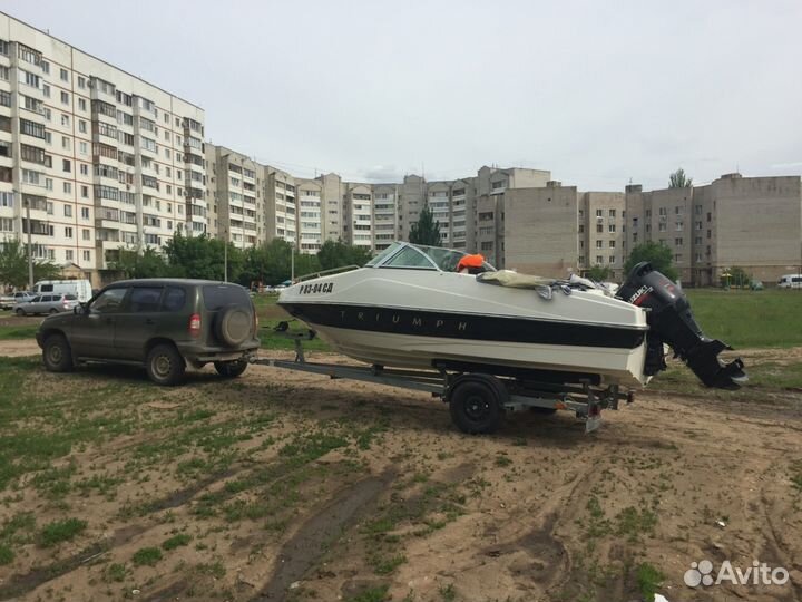 Продаю катер triumph c Suziki 140л. с