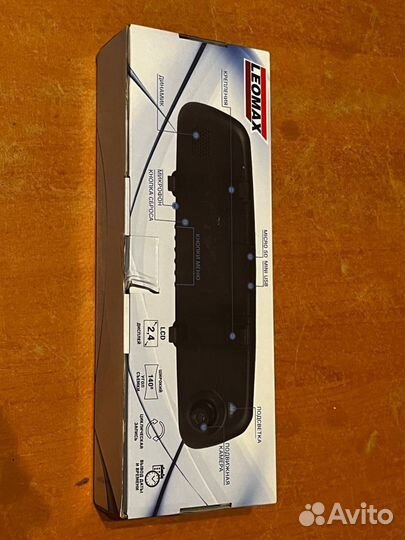 Видеорегистратор зеркало Leomax новый