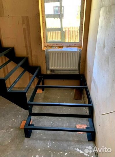 Лестница в стиле лофт