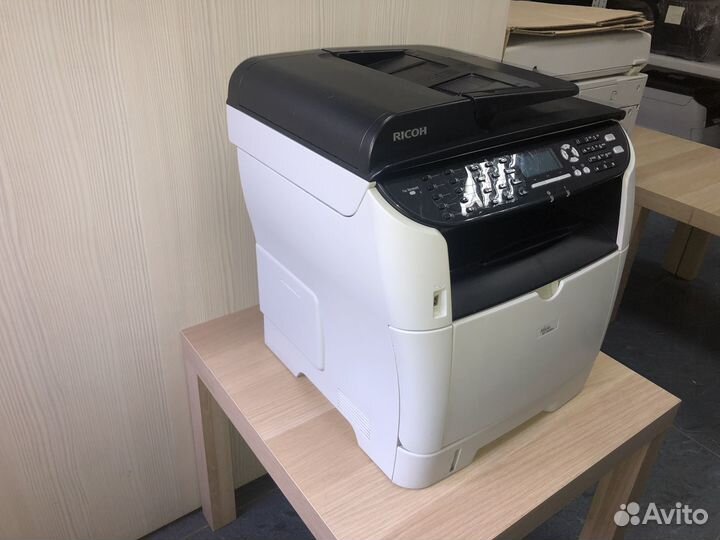 Мфу лазерное Ricoh SP3500 (автоподатчик,сетевой)