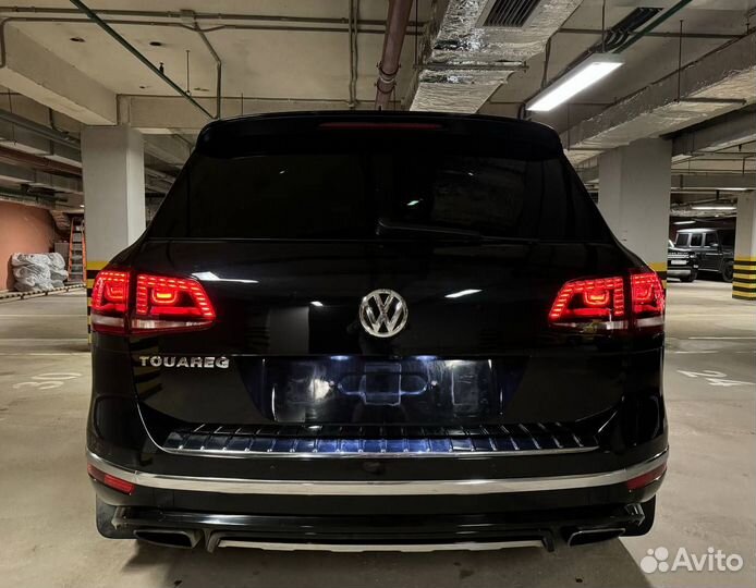 Volkswagen Touareg 3.6 AT, 2017, битый, 134 544 км