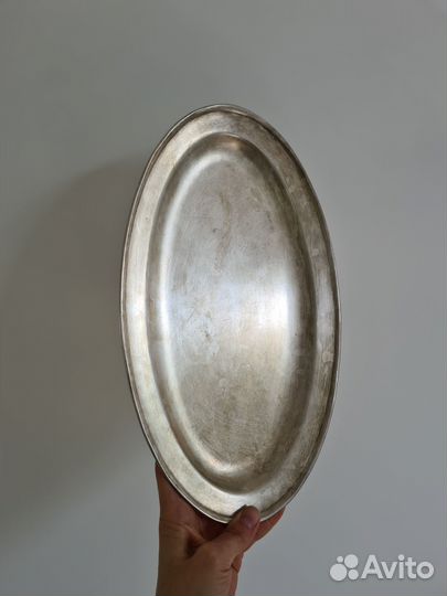 Поднос Кольчугино мельхиор