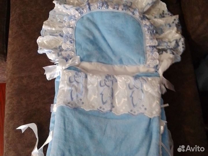 Конверт на выписку для мальчика осень,весна, лето