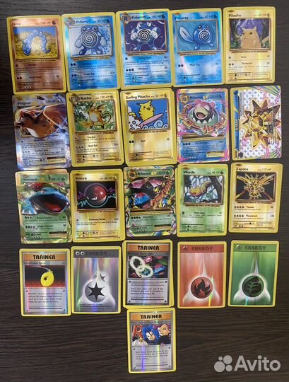 Pokemon TCG, Evolutions XY,Покемон,оригинал