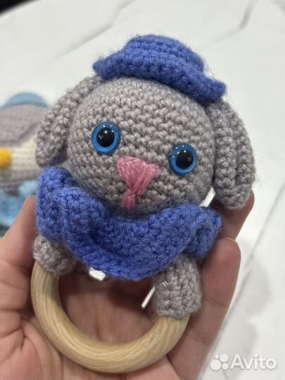 Вязаные погремушки