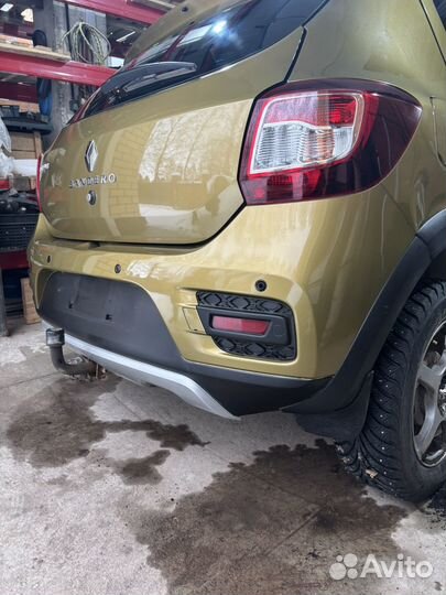 Бампер задний renault sandero stepway 2