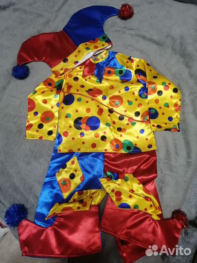 Карнавальный костюм Петрушка