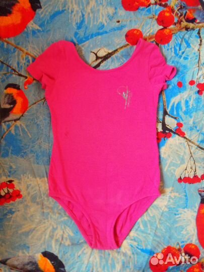 Купальник спортивн.,гимнастич.,116- 122 Cherubino