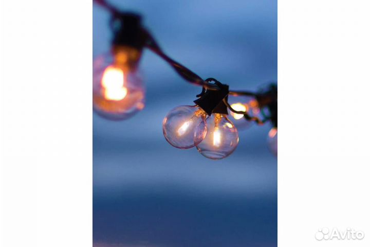 Гирлянда уличная светодиодная 5м водонепроницаемая