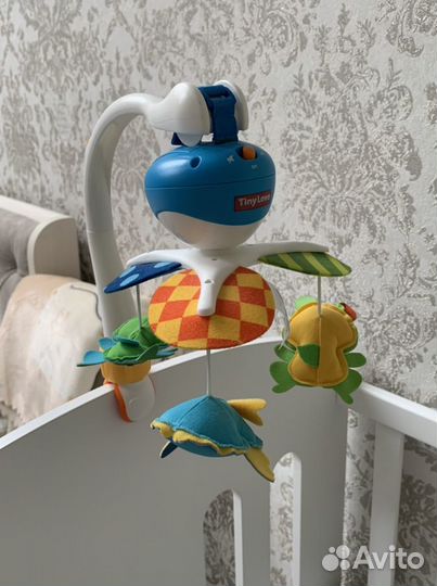 Мобиль малый на кроватку tiny love тропические зве
