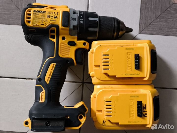 Шуруповерт dewalt dcd 791 + АКБ