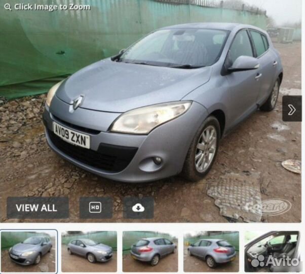 Руль Renault Megane 3 Scenic 3 с кнопками