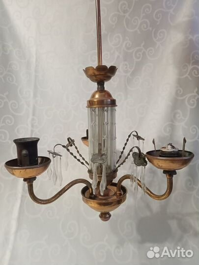 Хрустальная люстра СССР