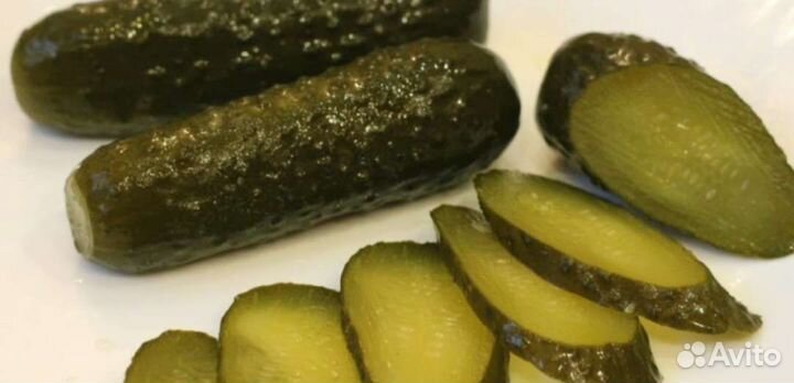 Огурцы солёные