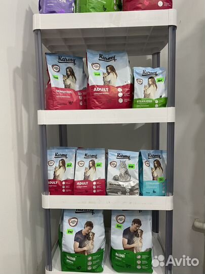Зоотовары корм для кошек собак хомяков попугаев
