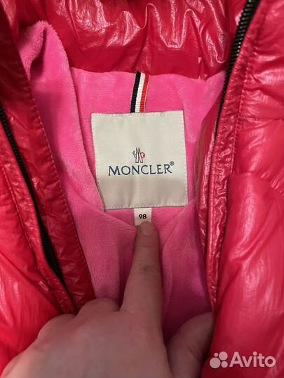 Зимний комбинезон для девочки 98 moncler