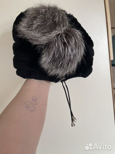 Шапка норковая женская