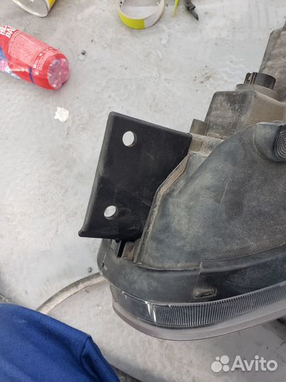 Битая Фара левая kia soul 2 рестайлинг дефект