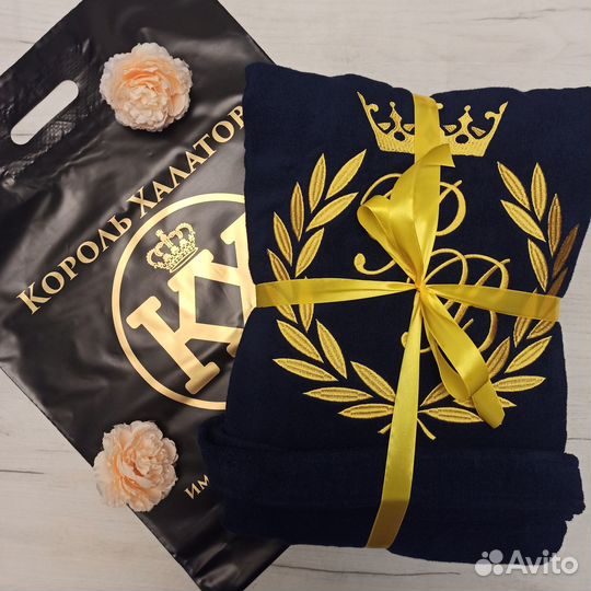 Халат с именной вышивкой