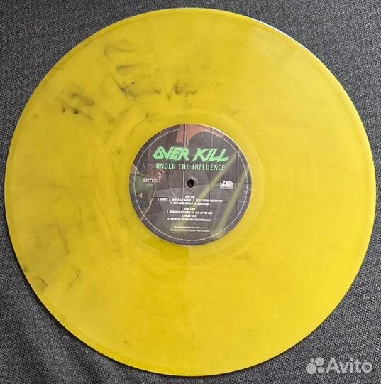 Винил Overkill – Under The Influence