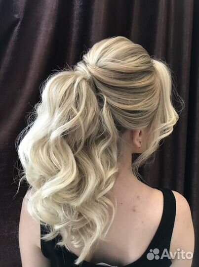 Прическа, вечерние причёски, свадебные прически