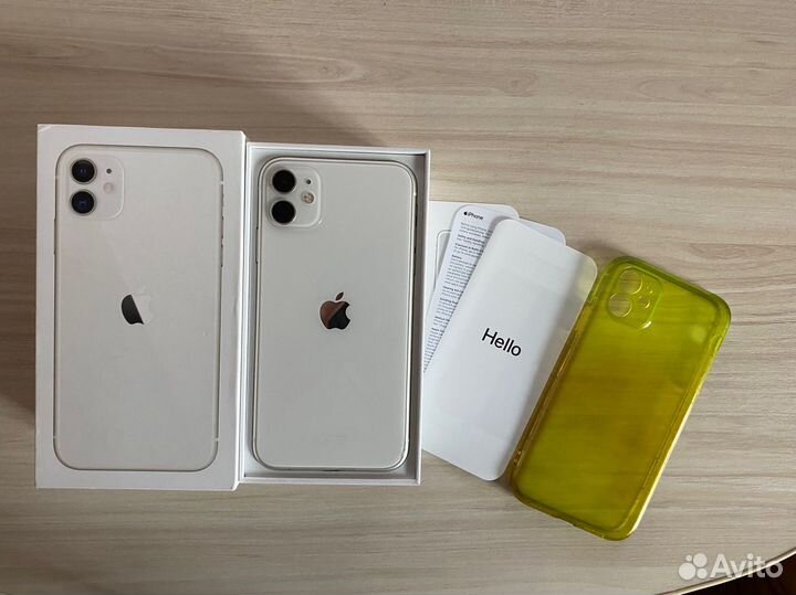 iPhone 11 64 gb (акб 91 sim)