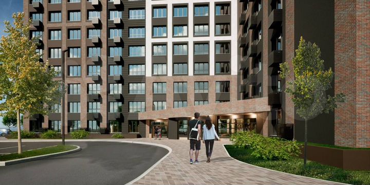 1-к. квартира, 45,3 м², 5/16 эт.