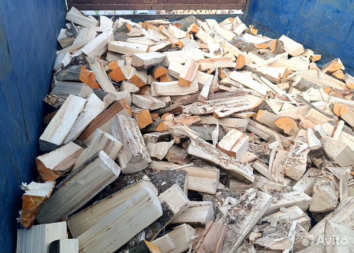 Дрова с доставкой навалом от 5м3