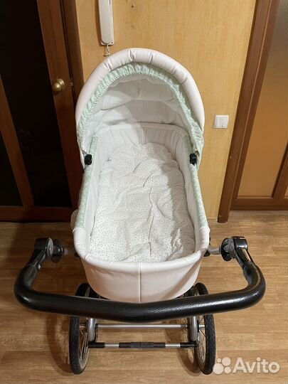 Коляска 2 в 1 эко кожа