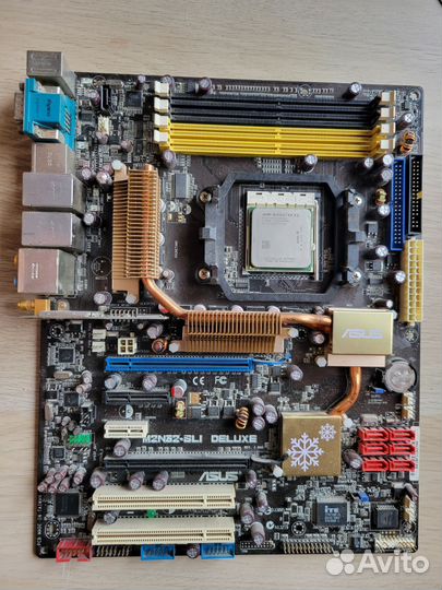 Материнская плата Asus M2N32-SLI не рабочая