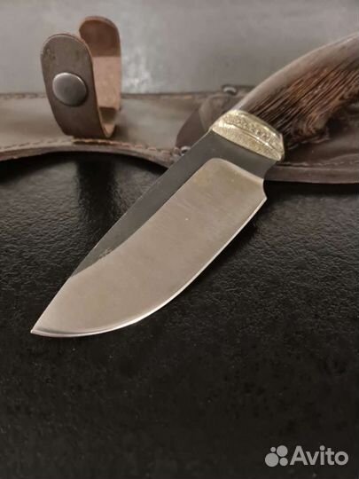 Нож разделочный, кованый ст 95х18 венге литье