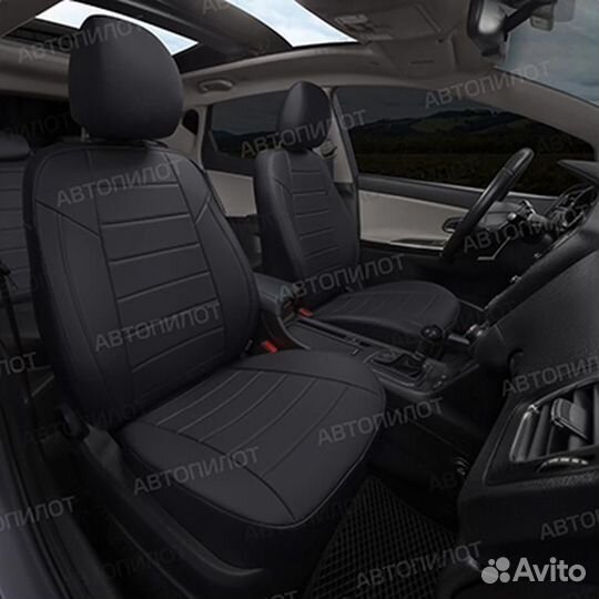 Авточехол экокожа-классика Ford Kuga II 2012-2019