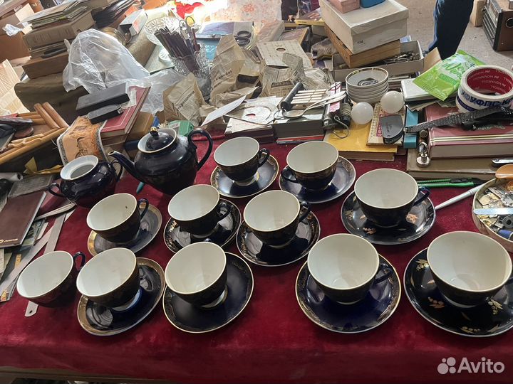 Набор столовой посуды лфз кобальт