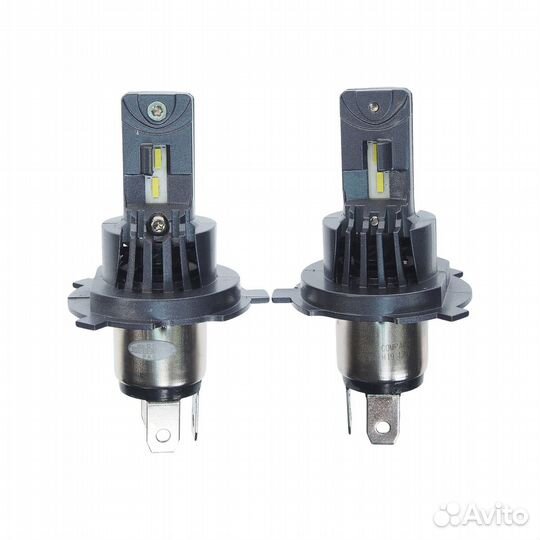 Лампа светодиодная 12V H4 P43t 2700lm бокс (2шт.) xenite