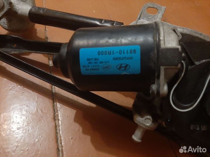 Моторчик дворников kia rio 3