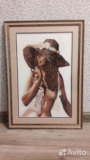 Картина вышитая крестом